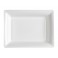 ASSIETTE RECTANGLE BLANC 27,5X20CM