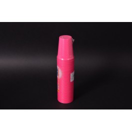 GOBELET PLASTIQUE FUSCHIA (x50)