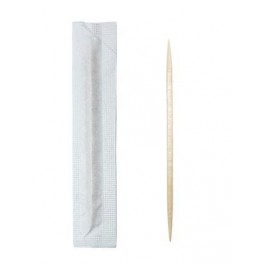 Pique en bois type cure-dents 6.5 cm - pack de 1000 unités