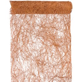 CHEMIN DE TABLE ABACA CUIVRE CHEMIN DE TABLE ABACA CUIVRE