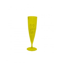 FLUTE CRISTAL JAUNE (x10)