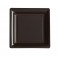 ASSIETTES CARRES CHOCOLAT 29CM