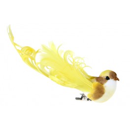 OISEAU JAUNE SUR PINCE (x2) OISEAU JAUNE SUR PINCE (x2)