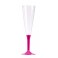 FLUTES CHAMPAGNE - PIED ROSE INDIEN (X10)