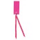 MARQUE PLACE RECTANGLE RUBAN FUCHSIA (x12)