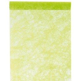 CHEMIN DE TABLE FANON VERT