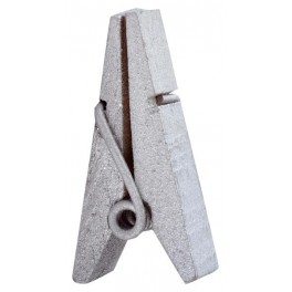 PINCE PYRAMIDE ARGENT (x12)