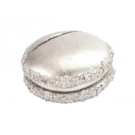 MARQUE PLACE MACARON  ARGENT (x2)