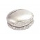 MARQUE PLACE MACARON  ARGENT (x2)