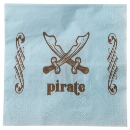 SERVIETTES PIRATE (x20)