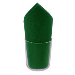 SERVIETTE OUATE VERT SAPIN 38X38CM (x100)