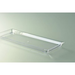 PLATEAUX PLASTIQUE CRISTAL 35X14CM (x2)