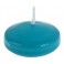 BOUGIES FLOTTANTES BLEU TURQUOISE (x4)