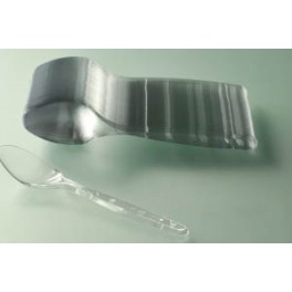 CUILLERES A SOUPE PLASTIQUE CRISTAL (x100)